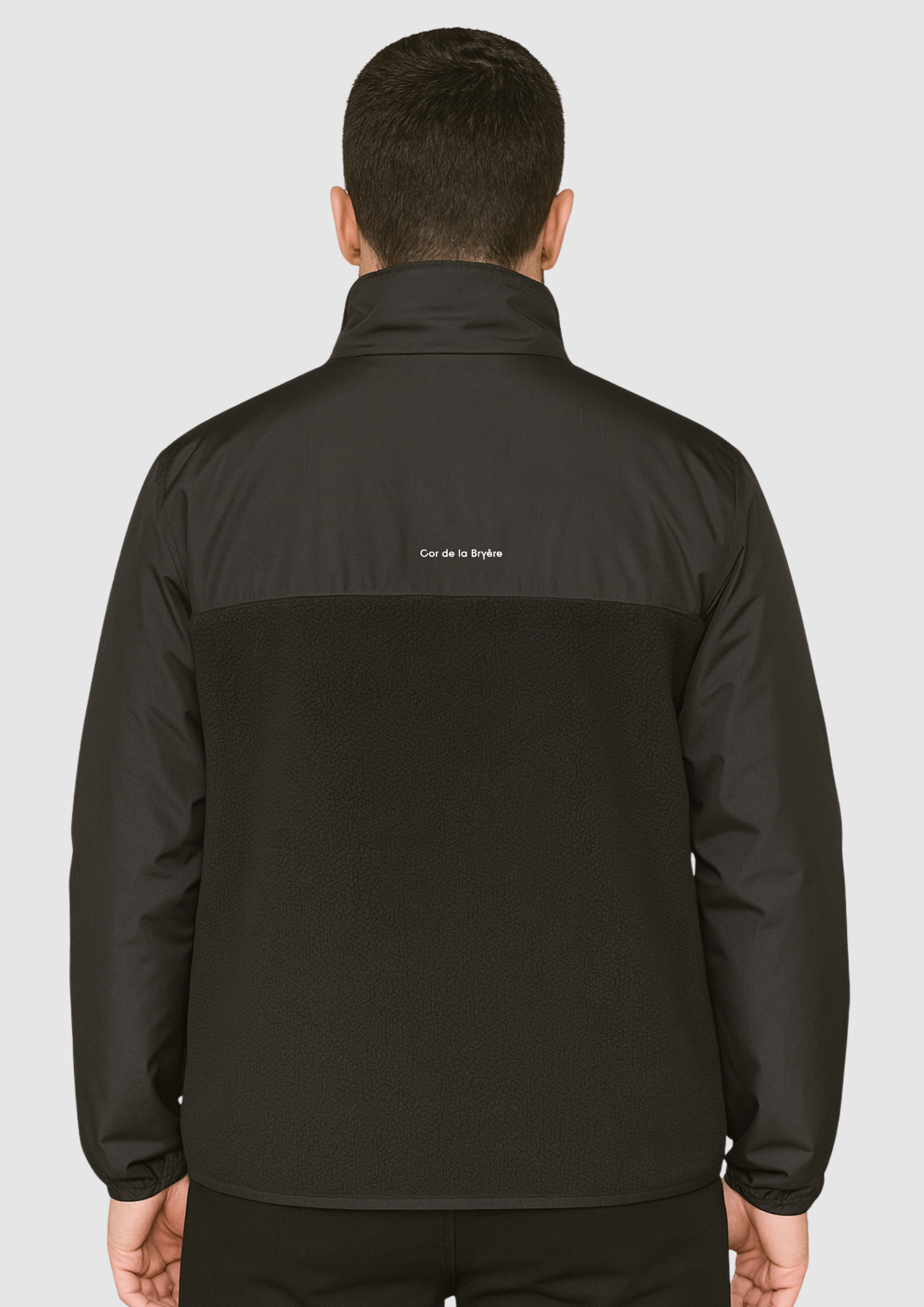 Jacke Carthago mit Teddyfell und 3D Stick-Logo