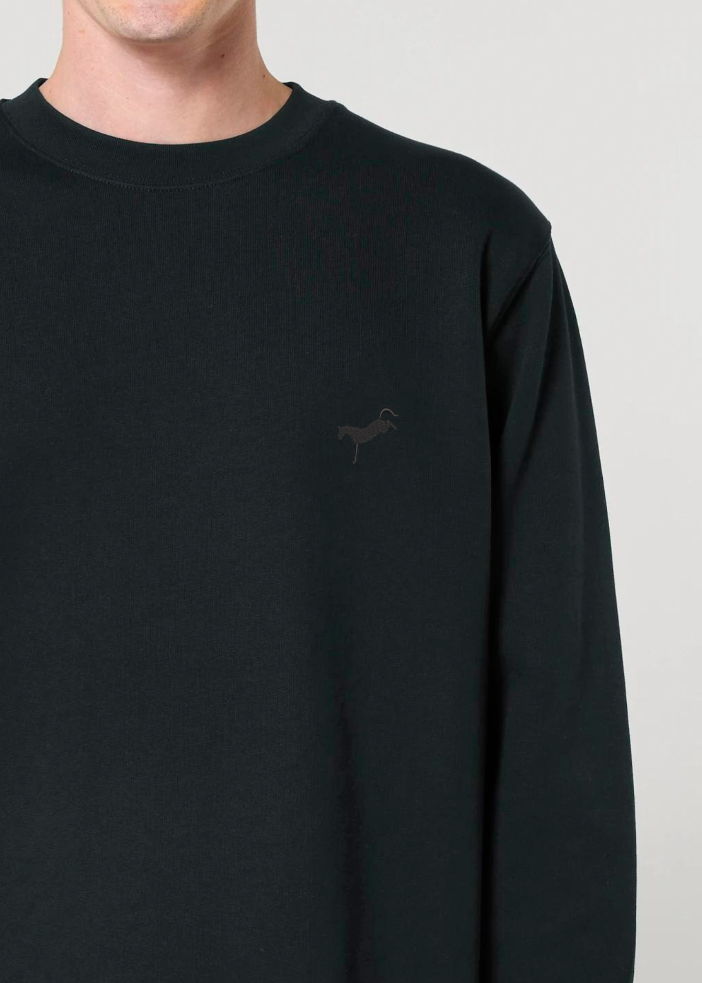 Sweatshirt Coradus mit Pferd-Stick