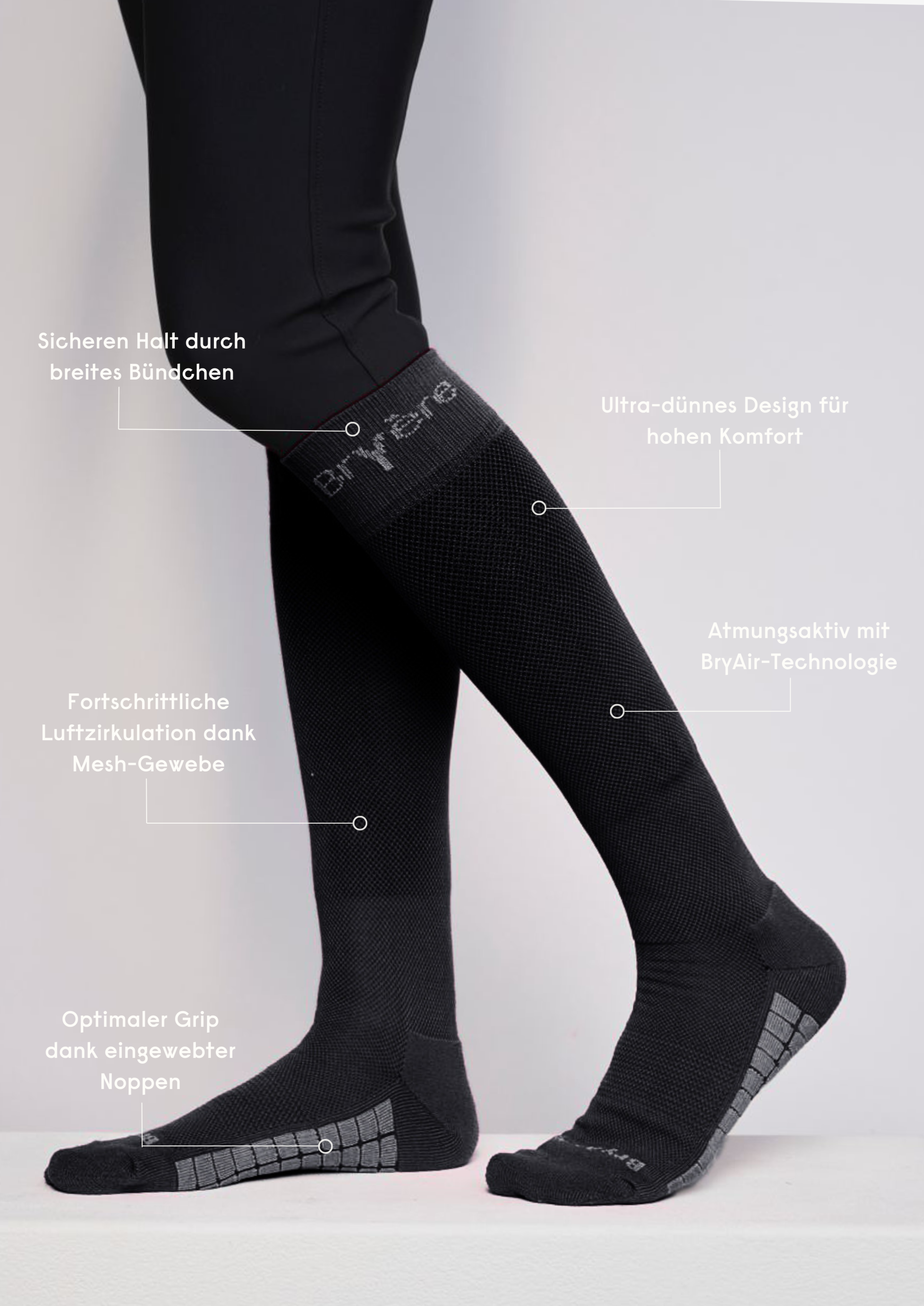 Reitsocken Con Air mit BryAir tec