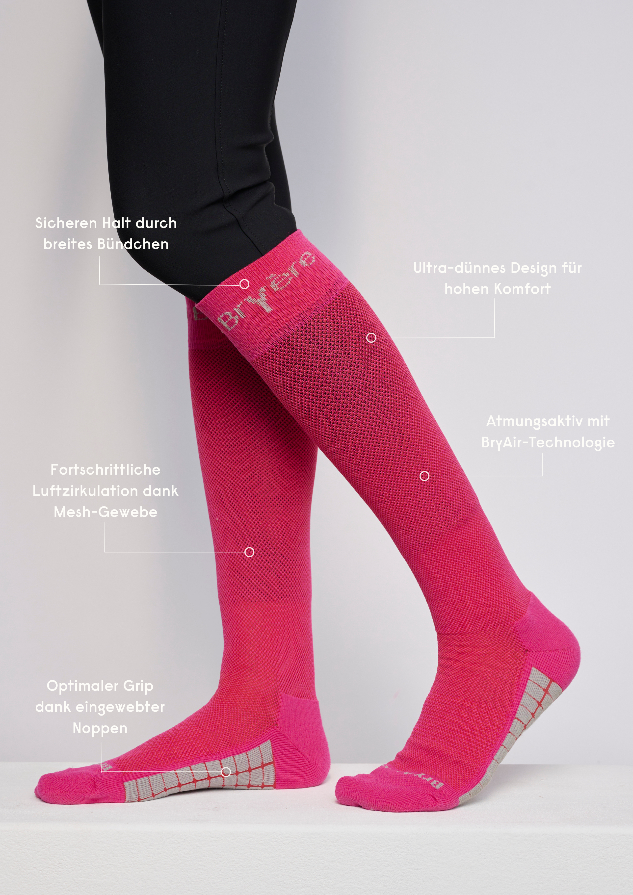 Reitsocken Con Air mit BryAir tec