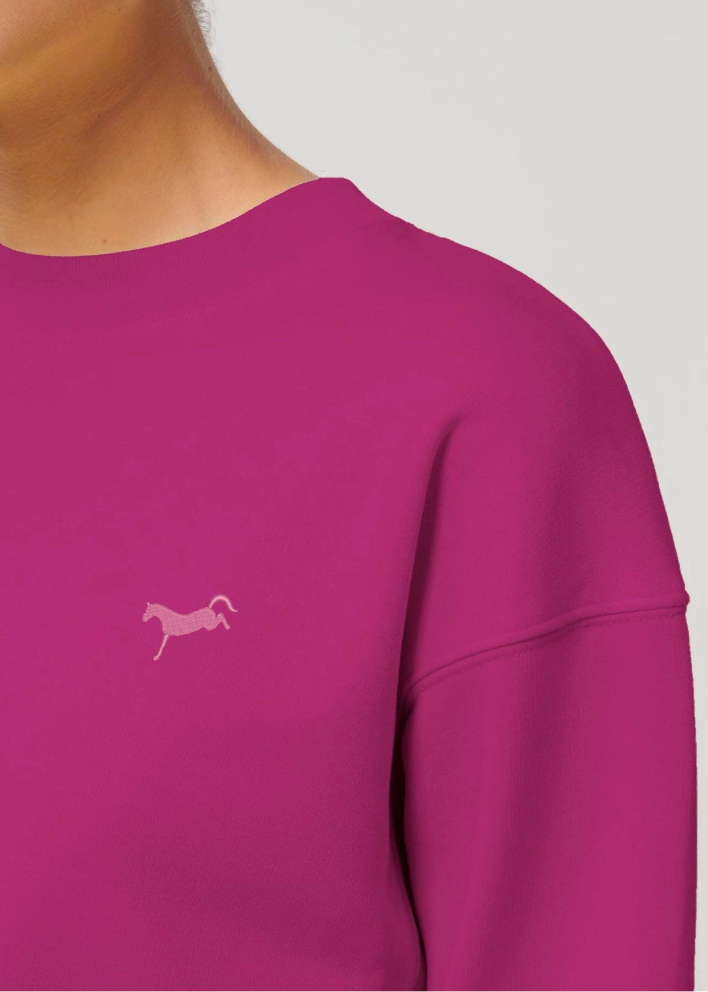 Sweatshirt Cicero mit Pferd-Logo