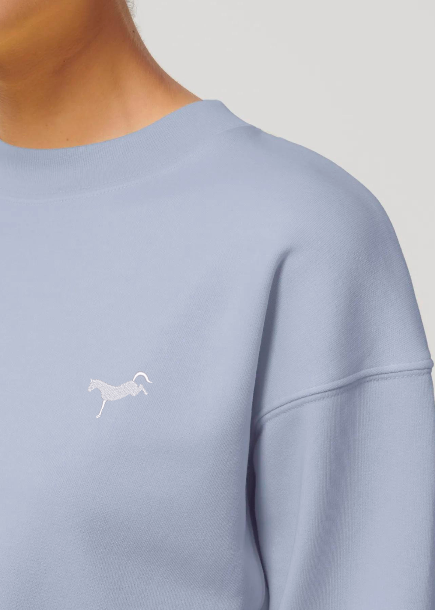 Sweatshirt Cicero mit Pferd-Logo