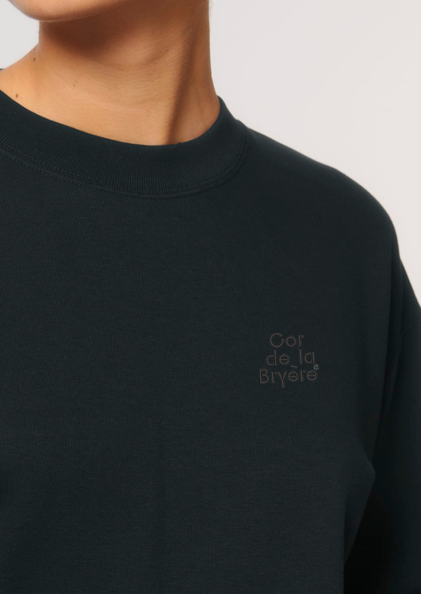 Sweatshirt Cansas mit Logo-Stick