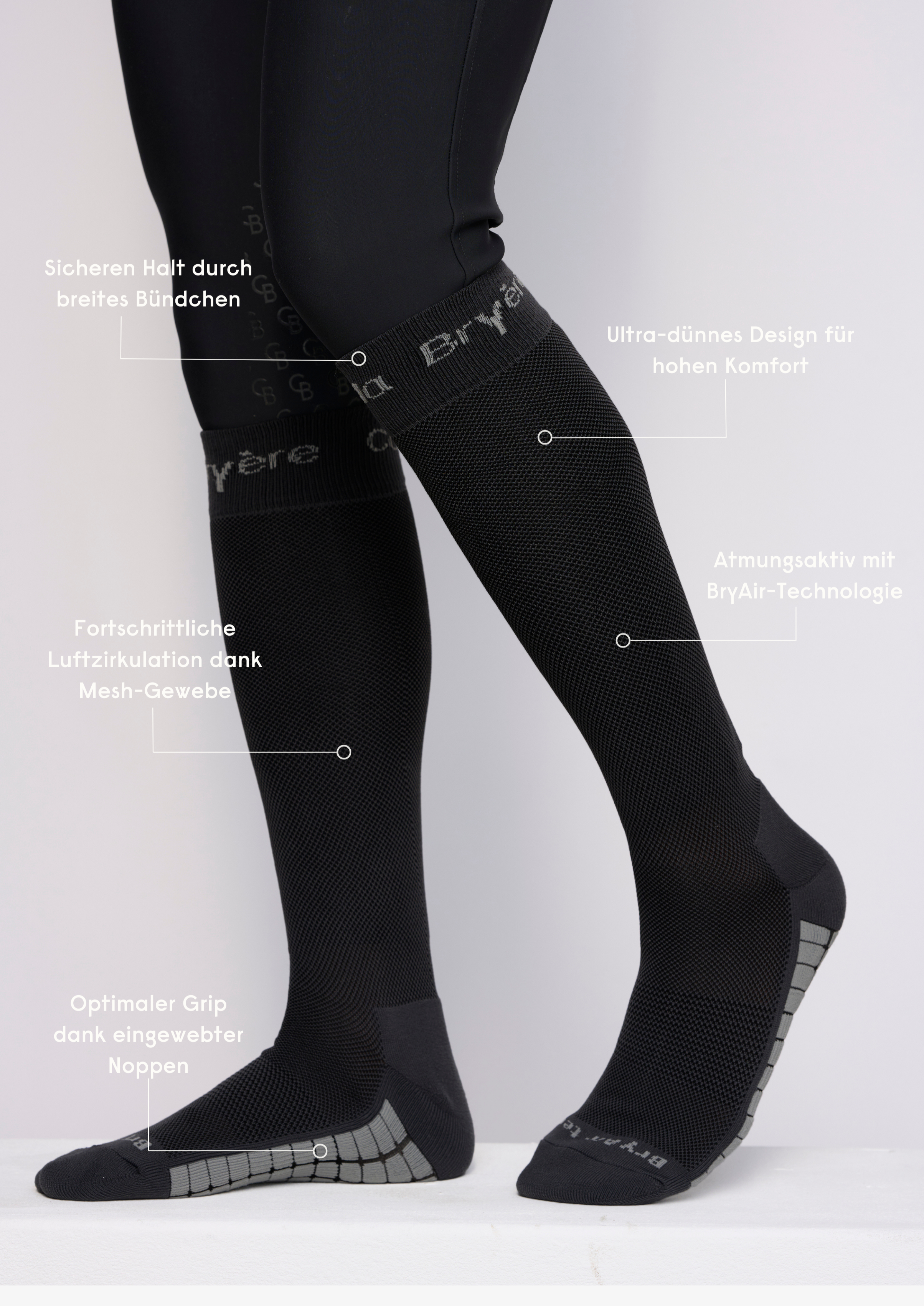 Reitsocken Con Air mit BryAir tec - 2er Pack