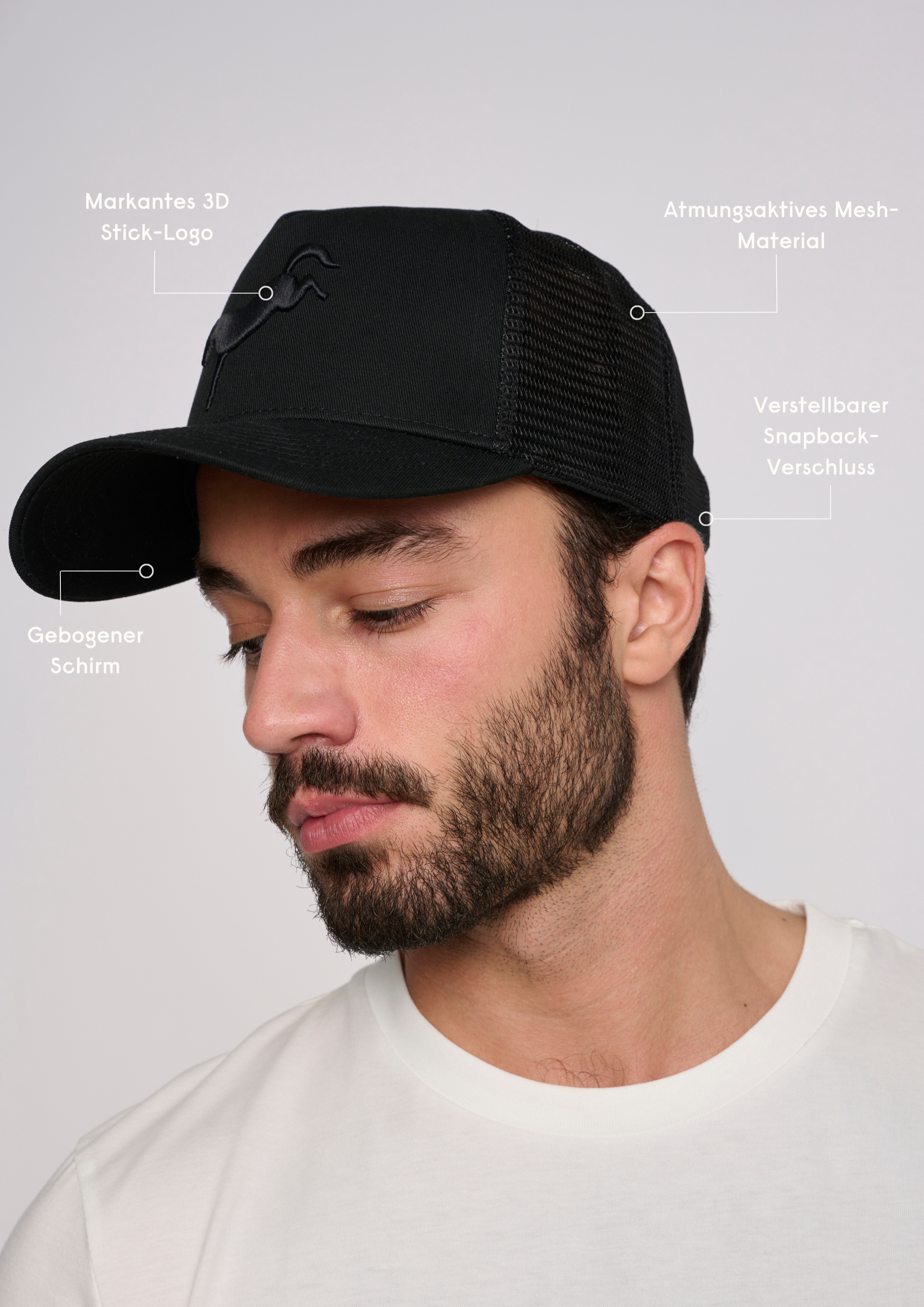 Cap Calido I mit 3D Logo-Stitching